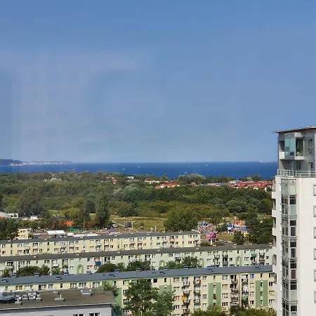 Duzy Apartament 16 Pietro Z Widokiem Na Morze I Miasto Apartment Gdansk