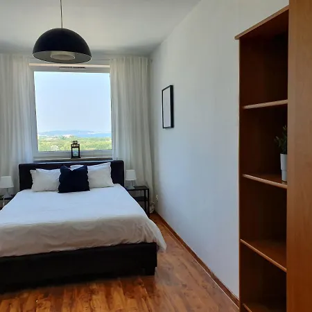 Duzy Apartament 16 Pietro Z Widokiem Na Morze I Miasto Apartment Gdansk
